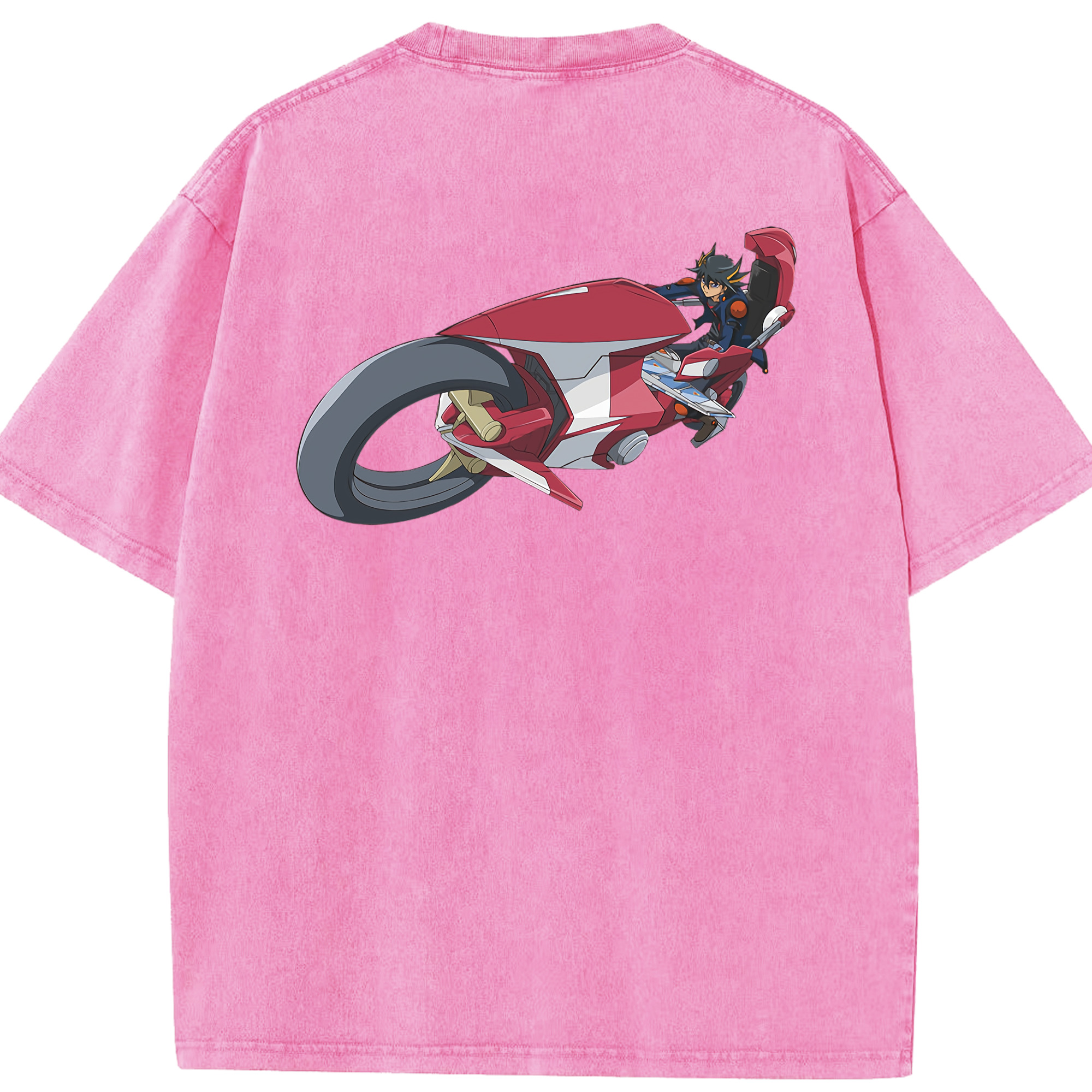 （画像用） 遊☆戯☆王 Yu-Gi-Oh! 綿100% ヴィンテージ風 半袖Tシャツ（背面プリント）